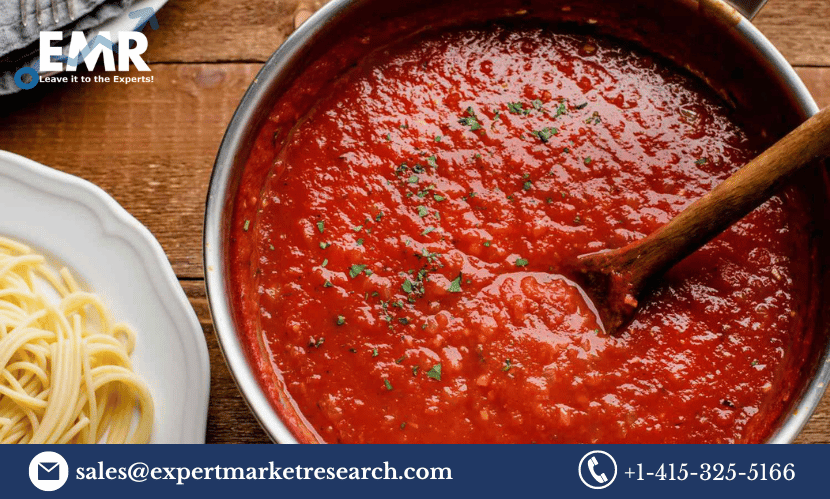Global Pasta Sauce Market Share, Size, Scope, Price, Report and Forecast Period Of 2023-2028